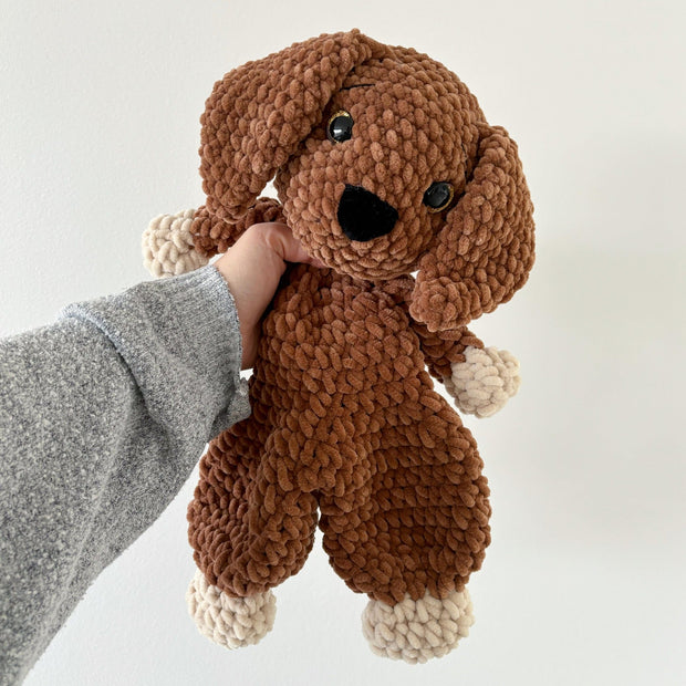 crochet pattern snuggle dog