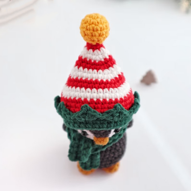 Penguins Amigurumi doll patterns, 4in1Crochet pattern