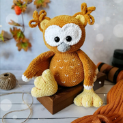 Crochet pattern cute Owl