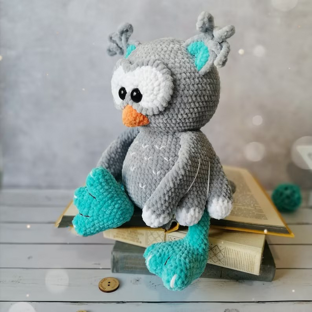 Crochet pattern cute Owl