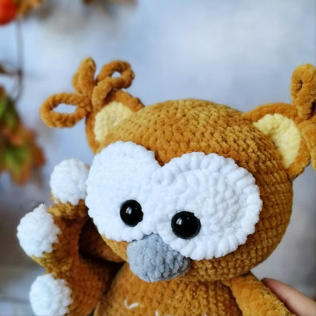 Crochet pattern cute Owl