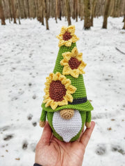 Flower gnomes crochet pattern Set! 5 in 1