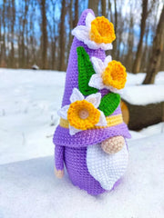 Flower gnomes crochet pattern Set! 5 in 1