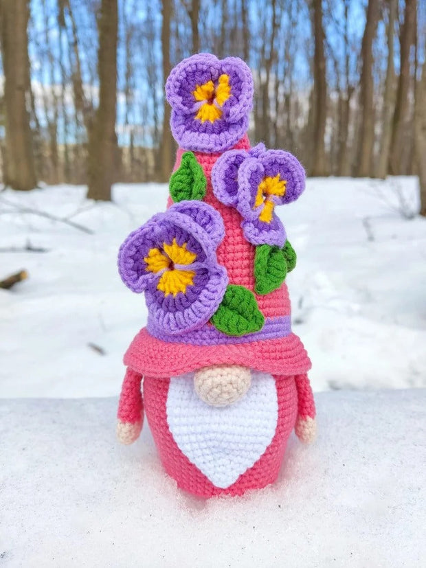 Flower gnomes crochet pattern Set! 5 in 1