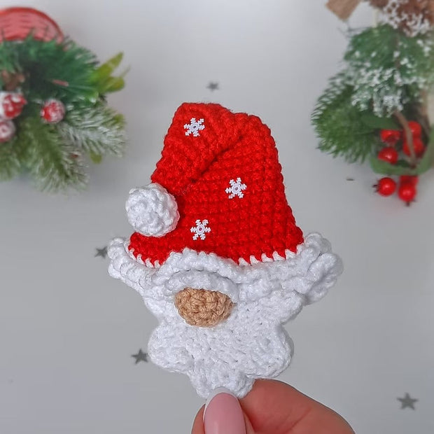 Set of crochet Quick Christmas ornament