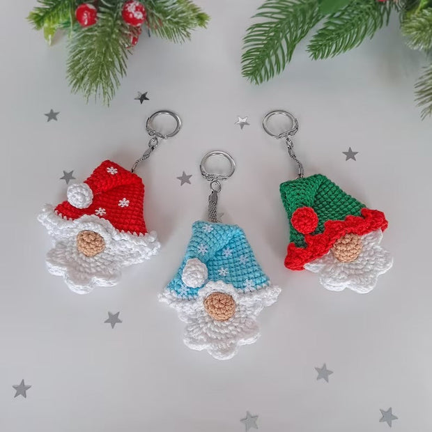 Set of crochet Quick Christmas ornament