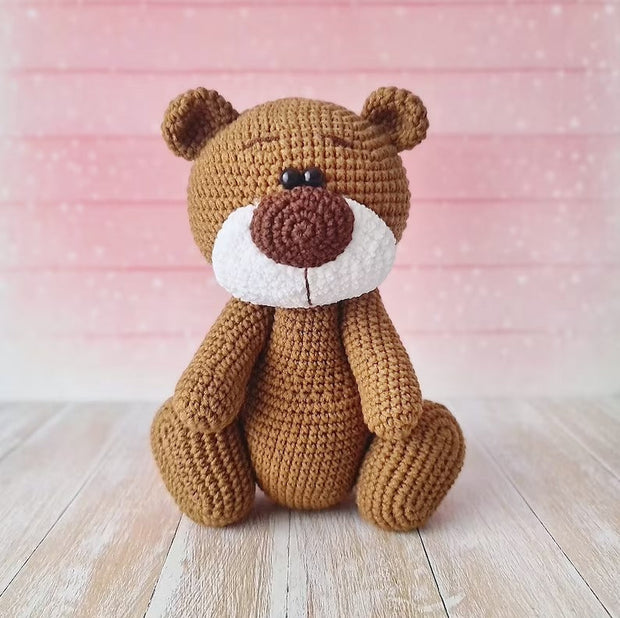 Crochet Pattern Bear Toy with Set of Clothes