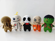 Bundle, Halloween Amigurumi,  5 in 1 Crochet Patterns